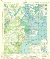 Perdido Bay North topographic map thumbnail