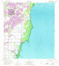 Perrine 1956 topographic map thumbnail