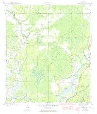Pickett Bay 1945 topographic map thumbnail