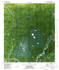 Pickett Bay 1981 topographic map thumbnail