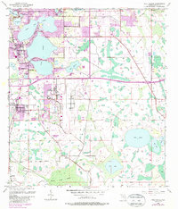 Pine Castle 1953 topographic map thumbnail