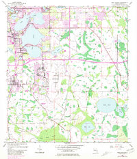 Pine Castle 1953 topographic map thumbnail