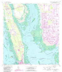 Pine Island Center 1958 topographic map thumbnail