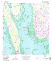 Pine Island Center 1958 topographic map thumbnail
