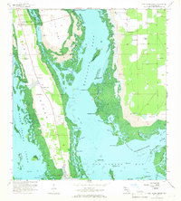 Pine Island Center 1958 topographic map thumbnail