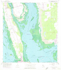 Pine Island Center 1958 topographic map thumbnail