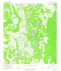 Pine Lakes 1962 topographic map thumbnail