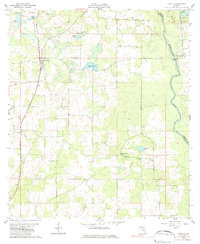 Pinetta 1960 topographic map preview