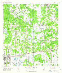 Plant City 1944 topographic map thumbnail