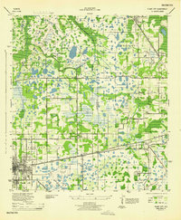 Plant City 1944 topographic map thumbnail