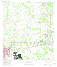 Plant City East 1975 topographic map thumbnail