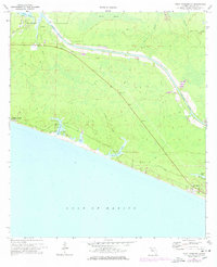 Point Washington 1970 topographic map thumbnail