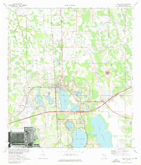 Polk City 1975 topographic map thumbnail