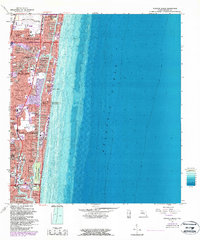 Pompano Beach 1962 topographic map thumbnail
