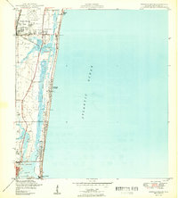 Pompano Beach 1949 topographic map thumbnail