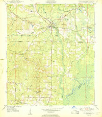 Ponce De Leon 1950 topographic map thumbnail