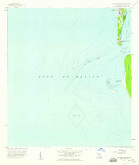 Port Boca Grande 1958 topographic map thumbnail