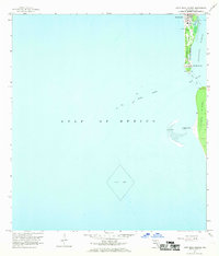 Port Boca Grande 1958 topographic map thumbnail