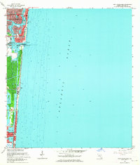 Port Everglades 1962 topographic map thumbnail