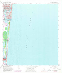 Port Everglades 1962 topographic map thumbnail