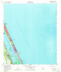 Port Orange 1956 topographic map thumbnail