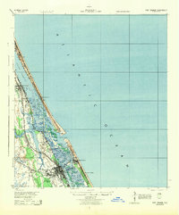Port Orange 1944 topographic map thumbnail