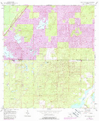 Port Richey Ne 1954 topographic map thumbnail