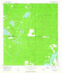 Port Richey NE 1954 topographic map thumbnail