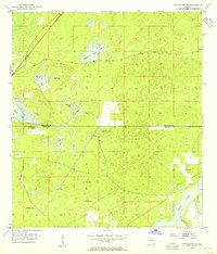 Port Richey NE 1954 topographic map thumbnail