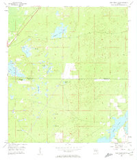 Port Richey NE 1954 topographic map thumbnail