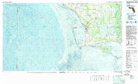 Port Saint Joe 1978 topographic map thumbnail