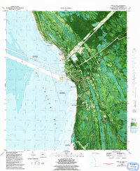 Port St. Joe topographic map thumbnail