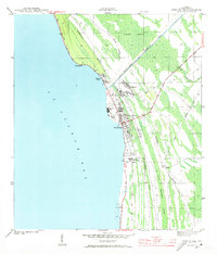 Port St. Joe 1943 topographic map thumbnail