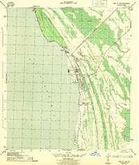 Port St. Joe 1943 topographic map thumbnail