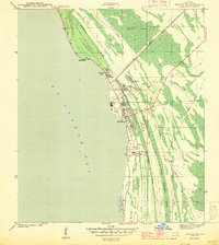 Port St. Joe 1943 topographic map thumbnail
