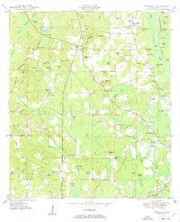 Prosperity 1950 topographic map thumbnail