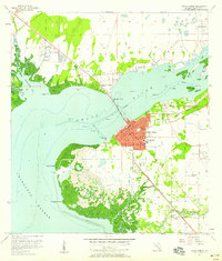 Punta Gorda 1957 topographic map thumbnail