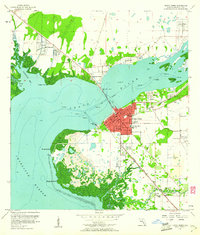 Punta Gorda 1957 topographic map thumbnail