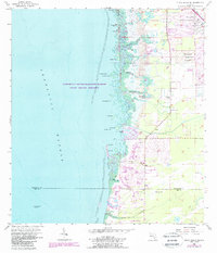 Punta Gorda Se 1956 topographic map thumbnail