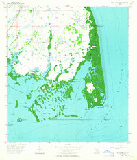 Punta Gorda SW 1957 topographic map thumbnail