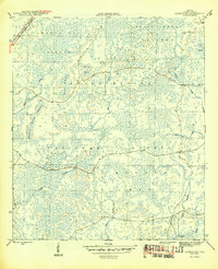 Queens Bay 1946 topographic map thumbnail