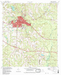 Quincy 1994 topographic map thumbnail