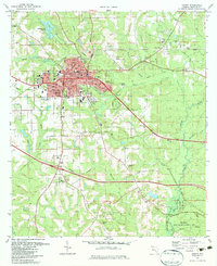 Quincy 1982 topographic map thumbnail