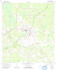 Raiford 1970 topographic map thumbnail