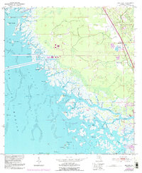 Red Level 1954 topographic map thumbnail