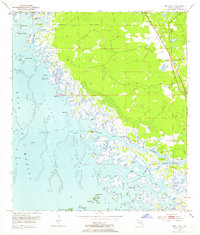 Red Level 1954 topographic map thumbnail