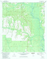 Redbay 1982 topographic map thumbnail