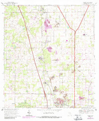 Reddick 1968 topographic map thumbnail