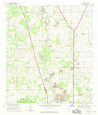 Reddick 1968 topographic map thumbnail