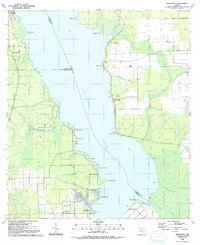 Riverdale 1991 topographic map thumbnail
